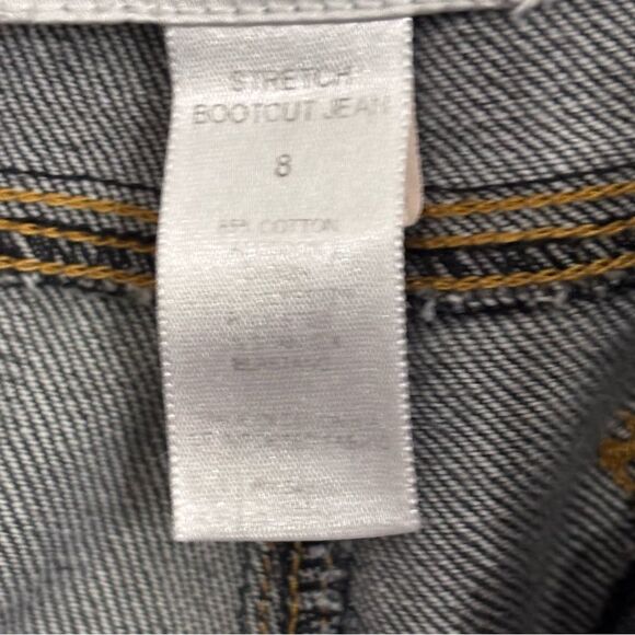 Jones New York | Sport Women’s Black Stretch Bootcut Denim Jeans Size 8 - Picture 11 of 13
